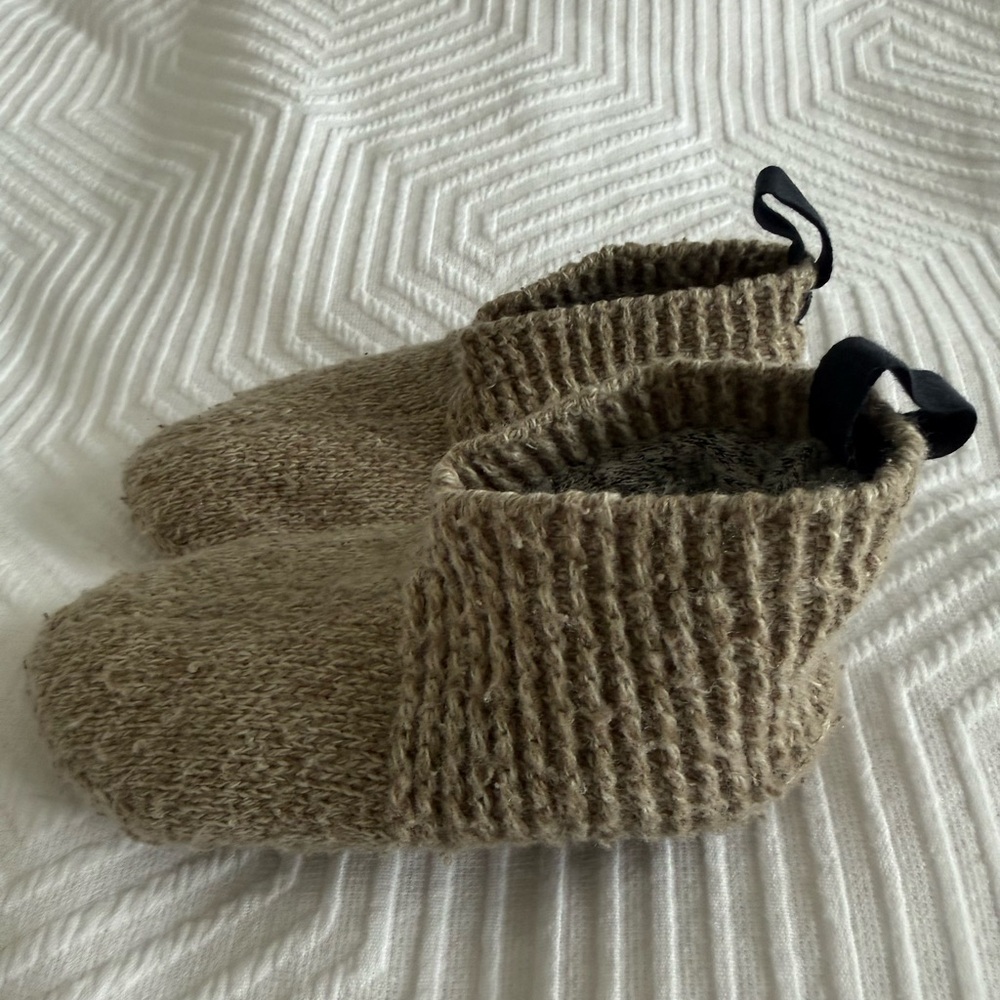 Bombas Kids Cozy Brown Slippers